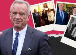 Robert Kennedy Jr. y varías fotografías con Álavaro Noboa y Daniel Noboa