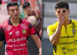 Andrés López es jugador del Deportivo Cuenca, mientras que Allan Wlk es jugador del Recoleta FC.