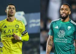 Cristiano Ronaldo e Ivan Toney juegan en la Saudi Pro League.