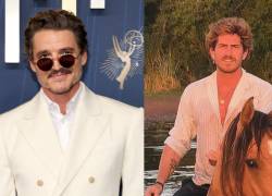 Pedro Pascal fue fotografiado en Nueva York junto al artista argentino Rafa Olarra.