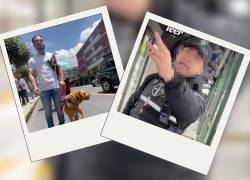 Joven con discapacidad visual fue rechazado en una parada de la Ecovía en Quito.