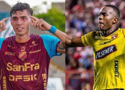 Theo Posse es jugador de Macará, mientras que Jhonny Quiñonez es jugador de Barcelona SC.