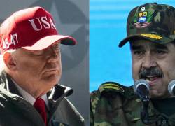 Donald Trump y Nicolás Maduro.