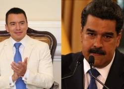 Daniel Noboa y Noicolás Maduro