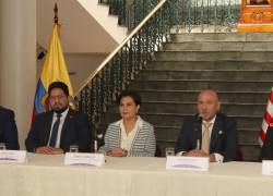 Joseph M. Humire en su visita oficial a Ecuador.