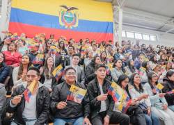Imagen de un evento del Ministerio de Educación, Deporte y Cultura en el que se dio la bienvenida a nuevos docentes integrados al Sistema Nacional de Educación, a través de la plataforma Educa Empleo.
