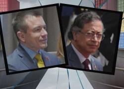 Daniel Noboa y Gustavo Petro se enfrentan en una guerra comercial.