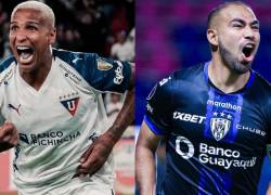 Deyverson es jugador de Liga de Quito, mientras que Junior Sornoza es jugador de IDV.