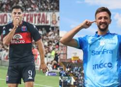 David Romero es jugador de Tigre, mientras que Gustavo Blanc es jugador de Macará.