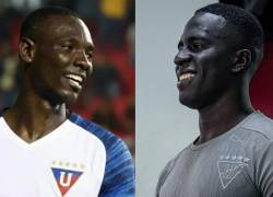 Janner Corozo y Josué Cuero son jugadores de Liga de Quito.