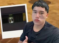 Alias 'Frenillo' cayó en una jardinera desde el noveno piso de un edificio.