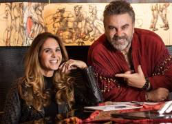 Imágenes oficiales de los artistas Lucero y Manuel Mijares, quienes llegarán a Ecuador con su gira Hasta que se nos hizo.