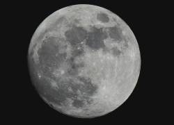Imagen referencial de la Luna