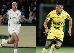 Deyverson es jugador de Liga de Quito, mientras que Negueba es jugador de Mirassol.