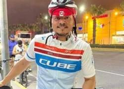 Consternación por el atropello a un conocido ciclista de Machala a pocas horas de Nochebuena