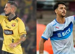 Darío Benedetto es jugador de Barcelona SC, mientras que Fernando Zampedri es jugador de Universidad Católica de Chile.