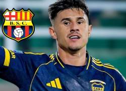 Adam Bareiro será baja en el duelo de Boca Juniors vs. Barcelona SC