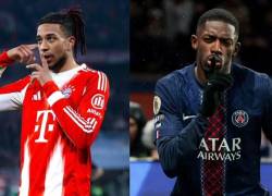 Michael Olise es jugador del Bayern Múnich, mientras que Ousmane Dembélé es jugador del PSG.