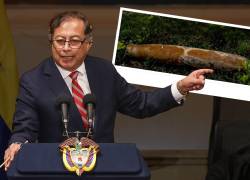 Colombia expone supuesta bomba de origen ecuatoriano.