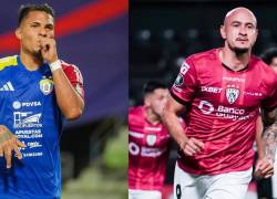 Jovanny Bolívar es jugador de Universidad Central de Venezuela, mientras que Carlos González es jugador de Independiente del Valle.