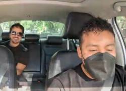 Un conductor en México grabó sin saberlo un encuentro con Luis Fonsi.