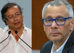 Gustavo Petro y Jorge Glas