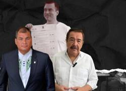 El presidente Daniel Noboa, el exalcalde Jaime Nebot y el expresidente Rafael Correa estuvieron muy activos durante la jornada electoral.