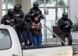 Meedy Liz A. A. fue detenida en el departamento en el que se escondía alias 'Frenillo'.