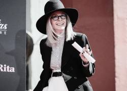 Fotografía de archivo de actriz y directora Diane Keaton, tomada el 11/08/2022, Keaton falleció este sábado a los 79 años en California.