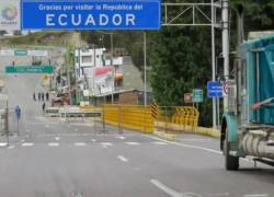 Frontera entre Ecuador y Colombia.
