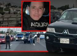 Policía asesinó a su esposa en el Puente de la Unidad Nacional en Guayaquil.
