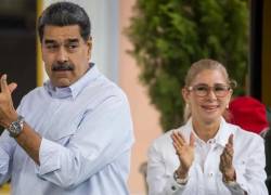 El presidente de Venezuela, Nicolás Maduro, y la primera dama Cilia Flores.