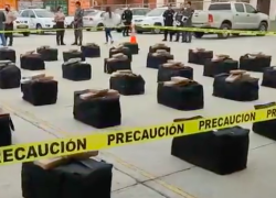 El hallazgo de la droga se realizó en uno de los terminales portuarios de Guayaquil.