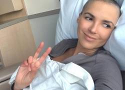 La Flaca Guerrero reveló que su tratamiento contra el cáncer de ovario le dejó una neuropatía en el pie izquierdo.