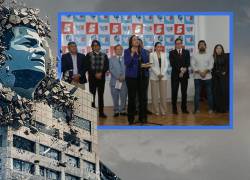 La excandidata presidencial Luisa González y el expresidente Rafael Correa, dos de las figuras centrales del correísmo, aparecen en una etapa marcada por la sanción del TCE y la crisis de la RC5.