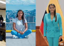 Recopilación de fotos de la fiscal Diana Salazar.