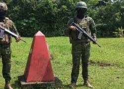 Imagen de referencia de las operaciones de control territorial y defensa de la soberanía que realiza el Ejército Ecuatoriano. La institución señaló una extensión del plazo de inscripciones para postular a oficial o tropa.
