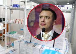 Daniel Noboa anunció una compra masiva de medicamentos a la India.