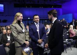 Daniel Noboa participa en el Foro Económico Mundial (WEF/por sus siglas en inglés).