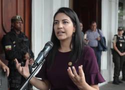 Fotografía referencial de la ministra de Economía, Sariha Moya.