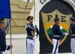 Miembros de la Fuerza Aérea Ecuatoriana.