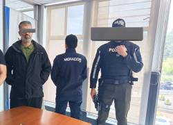 El iraní aprehendido en Quito fue identificado como M.K..
