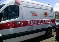 Foto referencial de una ambulancia del MSP
