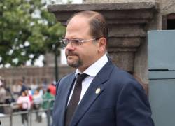 Fotografía referencial del ministro del Interior, John Reimberg.