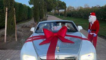 El Rolls-Royce que Georgina Rodríguez le regaló a su esposo, el futboliosta Cristiano Ronaldo.