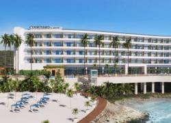 El Courtyard by Marriott Resort tendrá 100 habitaciones, salones de eventos, áreas de recreación y demás amenidades.