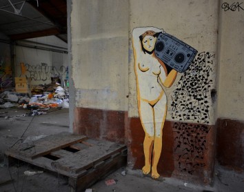 El alucinante arte urbano Oakoak