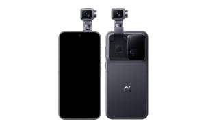 Vista frontal y posterior del nuevo HONOR Robot Phone.