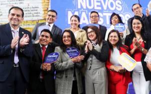 Imagen de nuevos maestros que aplicaron a través de Educa Empleo.