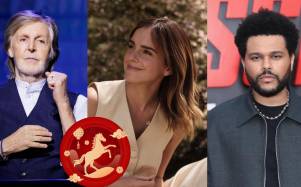 Paul McCartney, Emma Watson y The Weekend son famosos nacidos bajo el signo del caballo.